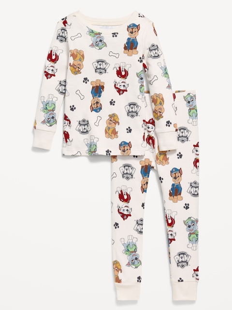 Paw Patrol™ Unisex Graphic Snug-Fit Pajama Set for Toddler & Baby - Paw Patrol