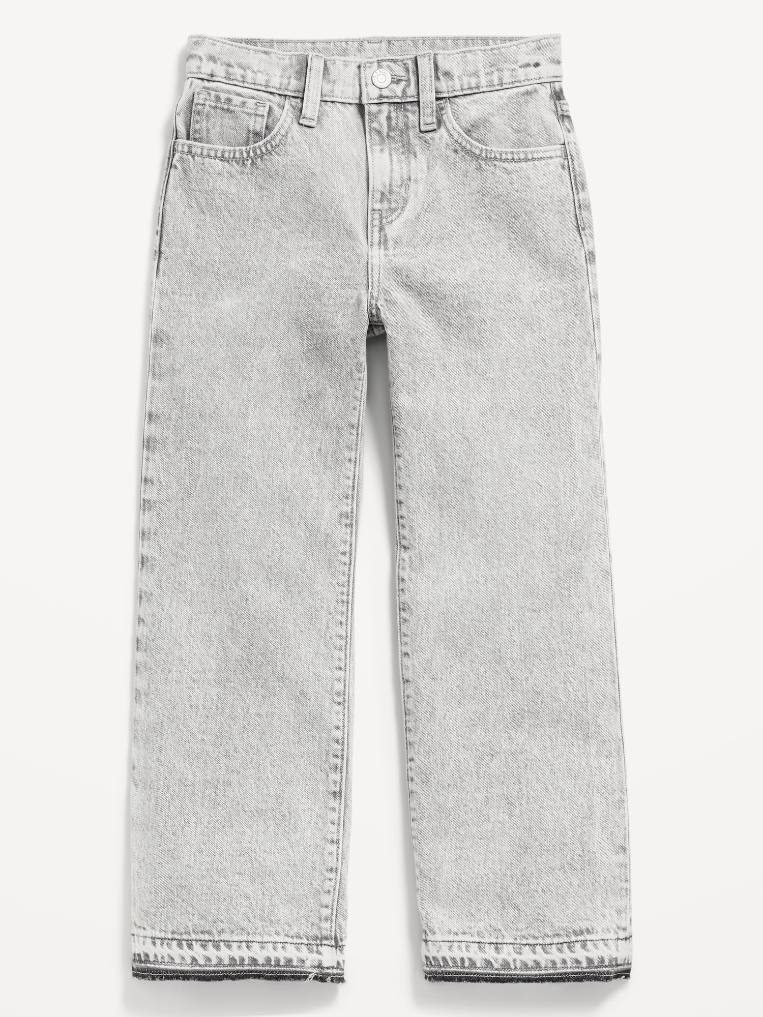 High-Waisted Baggy Wide-Leg Jeans for Girls