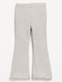 Image number 1 showing, Ribbed Flare-Leg Leggings for Toddler Girls