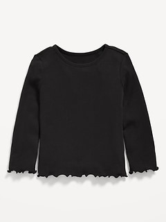 Short-Sleeve Heart-Pocket T-Shirt for Toddler Girls