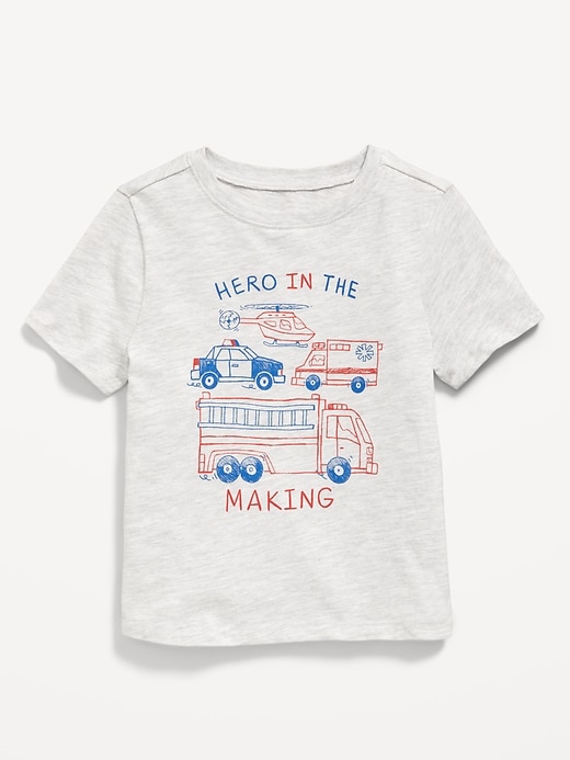 Image number 1 showing, Unisex Short-Sleeve Graphic T-Shirt for Toddler