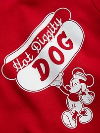 Image number 4 showing, Old Navy x Disney© Mickey Mouse Graphic Bodysuit for Baby