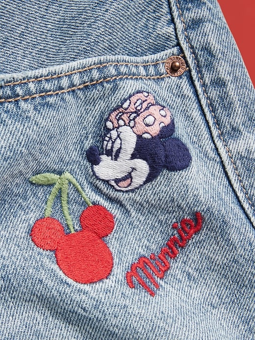 Image number 10 showing, Old Navy x Disney© High-Waisted OG Jean Cut-Off Shorts -- 3-inch inseam