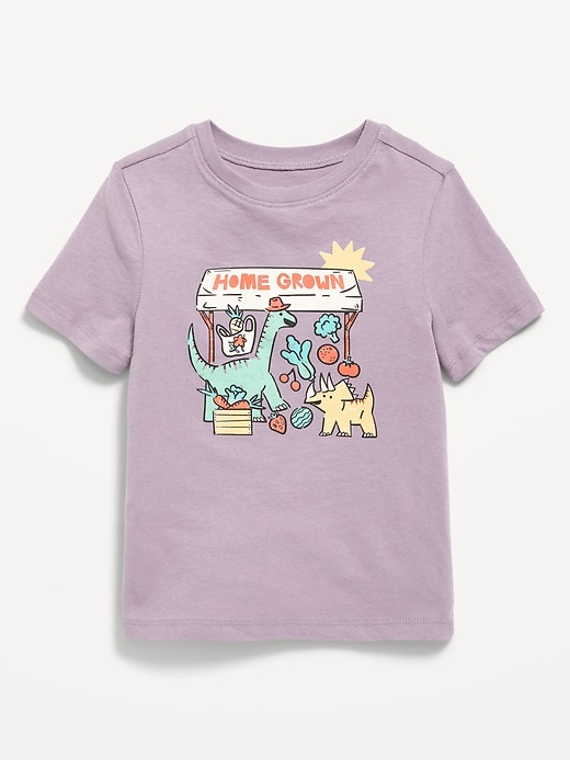 Image number 1 showing, Unisex Short-Sleeve Graphic T-Shirt for Toddler