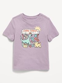 Image number 1 showing, Unisex Short-Sleeve Graphic T-Shirt for Toddler