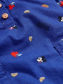 Image number 2 showing, Old Navy x Disney© Sleeveless Henley One-Piece Graphic Romper for Baby