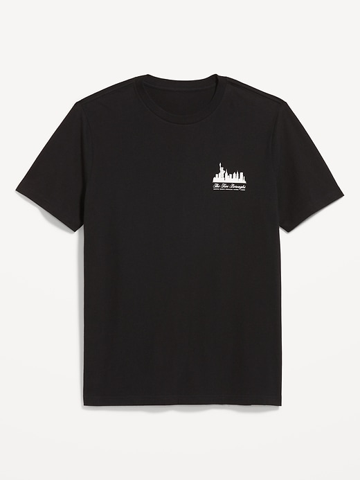 Image number 1 showing, Crew-Neck Graphic T-Shirt