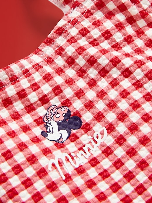 Image number 4 showing, Old Navy x Disney© Minnie Mouse Textured One-Piece Swimsuit for Toddler Girls