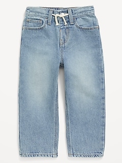 Baggy Barrel-Leg Jeans for Toddler Boys