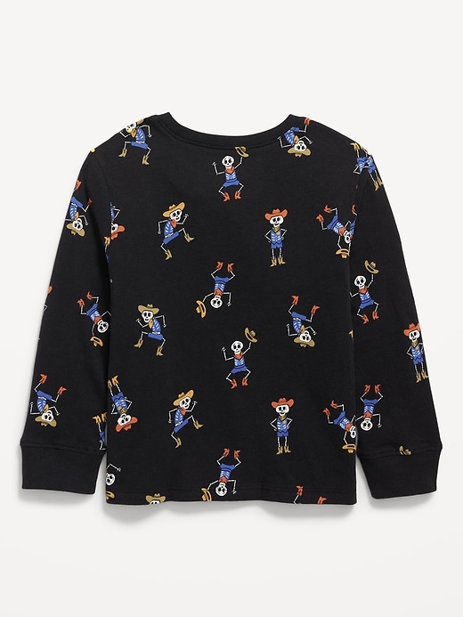 Image number 2 showing, Printed Long-Sleeve T-Shirt for Toddler Boys