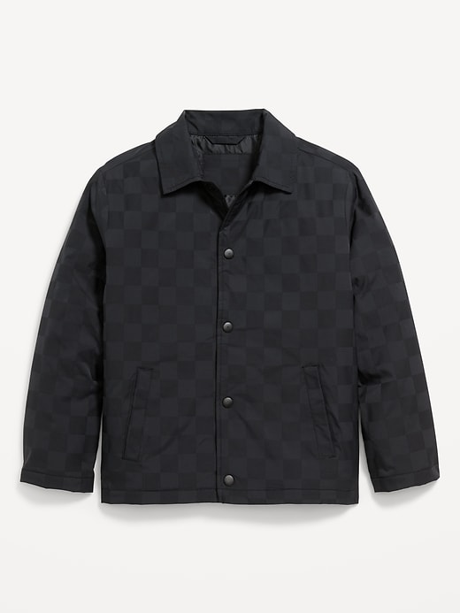 Image number 2 showing, Button-Front Soccer Jacket for Boys