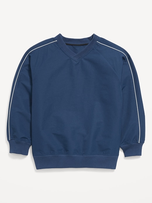 Image number 4 showing, Oversized V-Neck Performance Top for Boys