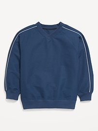 Image number 4 showing, Oversized V-Neck Performance Top for Boys