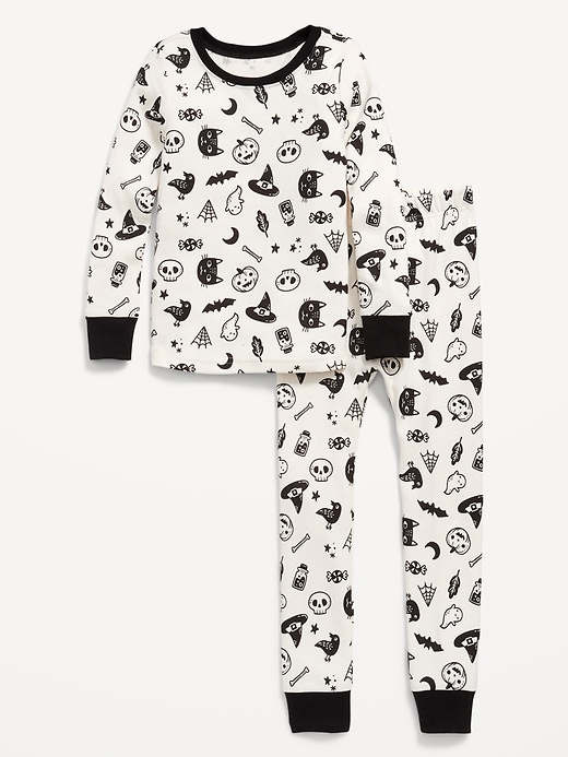 Image number 1 showing, Printed Snug-Fit Pajama Set for Toddler & Baby
