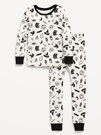 Image number 1 showing, Printed Snug-Fit Pajama Set for Toddler & Baby