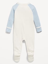Image number 2 showing, Ribbed 2-Way-Zip Sleep & Play Footed One-Piece for Baby