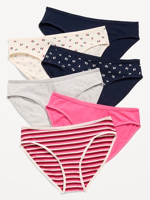 Boyshorts Underwear 6-Pack for Girls