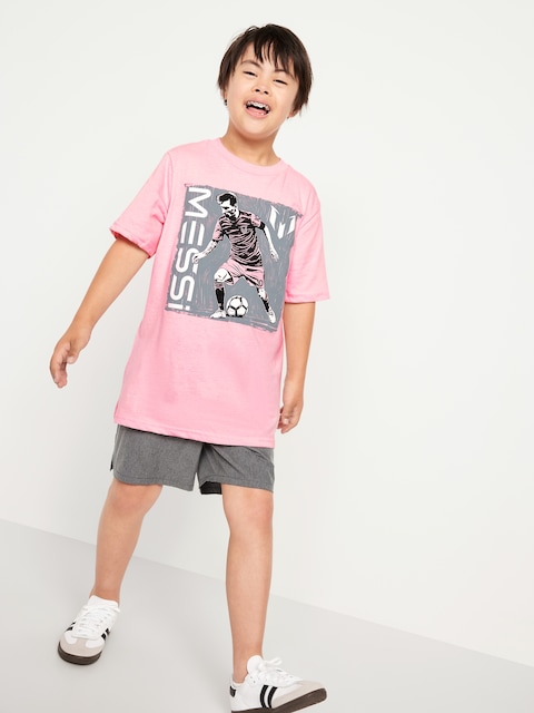 Messi™ Graphic T-Shirt for Boys - Super Pink