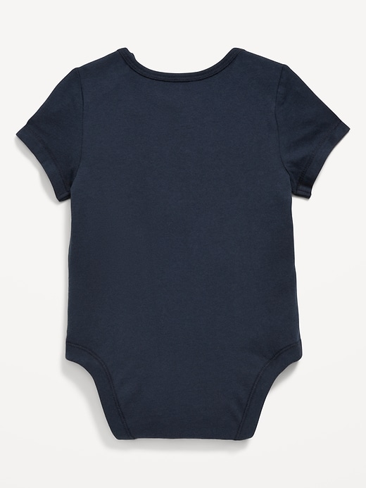 Image number 2 showing, Short-Sleeve Graphic Bodysuit for Baby