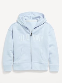 Image number 2 showing, Logo-Graphic Zip Hoodie for Girls
