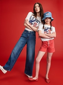 Image number 5 showing, Old Navy x Disney© Mickey Mouse Flag Logo-Graphic Bodysuit for Baby