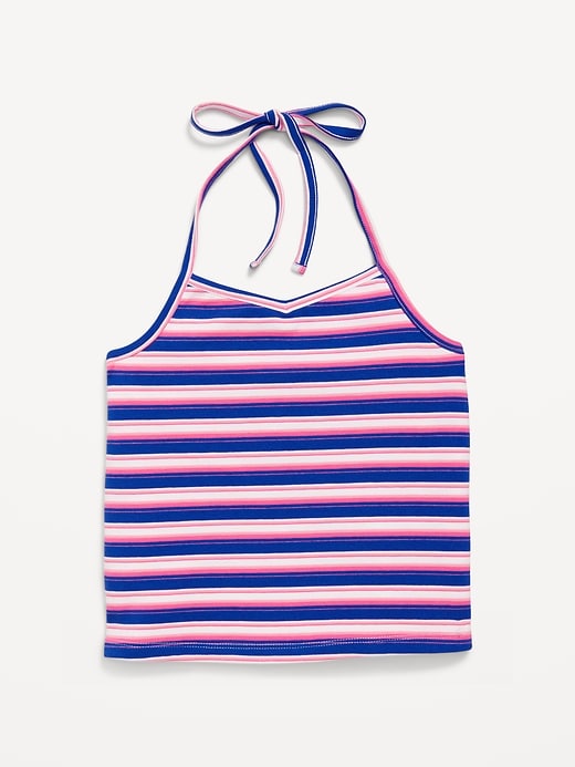Image number 1 showing, Jersey Halter Top for Girls