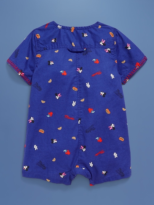 Image number 2 showing, Old Navy x Disney© Poplin One-Piece Romper for Baby