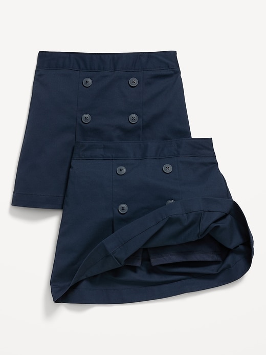 Image number 3 showing, School Uniform Pleated Skort 2-Pack for Girls