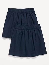 Image number 2 showing, School Uniform Pleated Skort 2-Pack for Girls