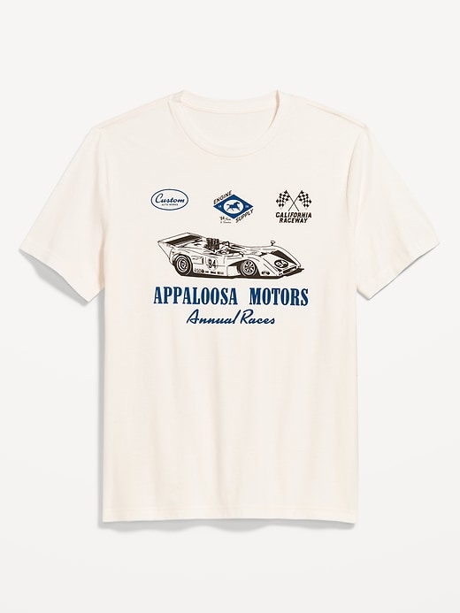Image number 1 showing, Crew-Neck Graphic T-Shirt