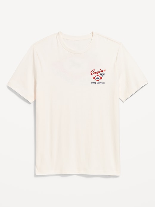 Image number 1 showing, Crew-Neck Graphic T-Shirt