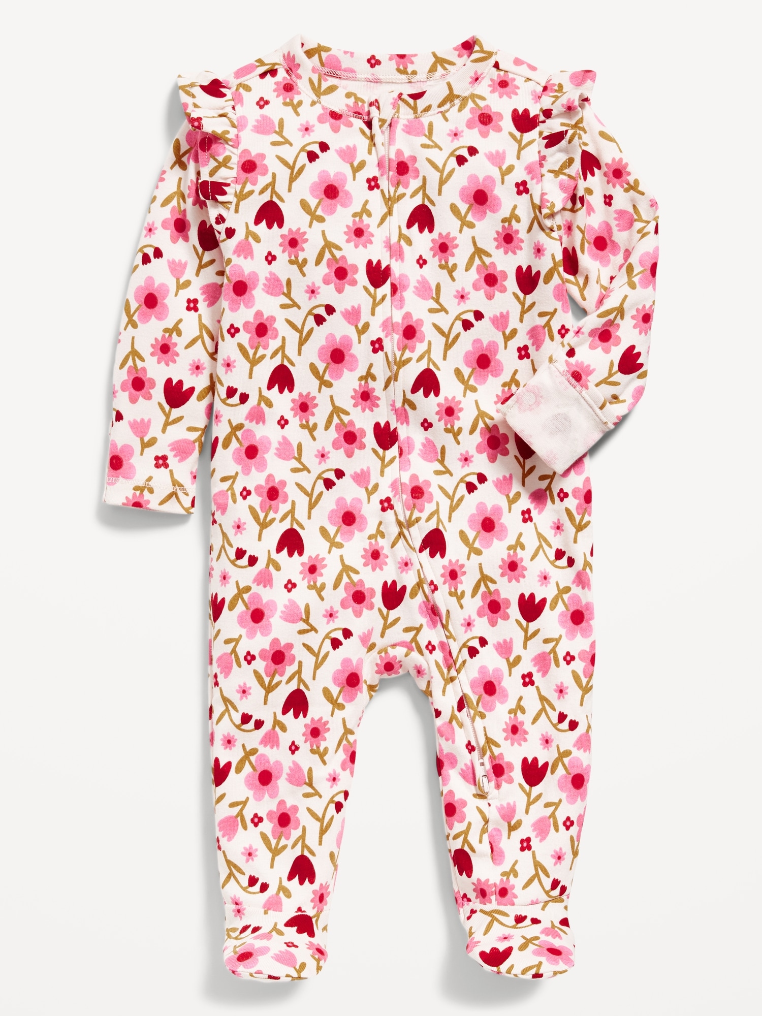 2-Way-Zip Sleep & Play Footed One-Piece for Baby | Old Navy