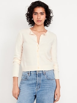 SoSoft Cropped Cardigan Sweater - image 3