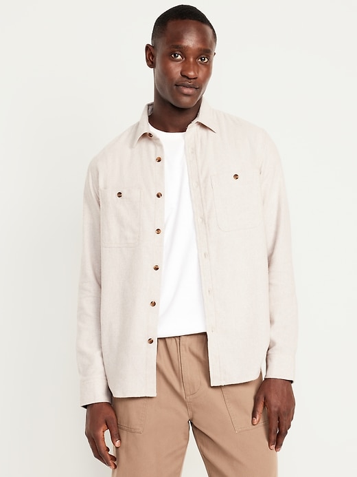 Image number 1 showing, Flannel Pocket Shirt