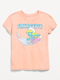 Image number 1 showing, The Smurfs™ Graphic T-Shirt for Girls