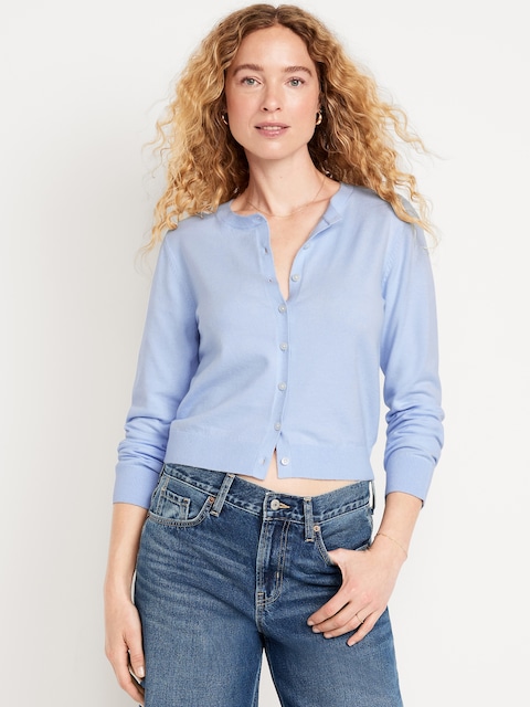 SoSoft Lite Cropped Cardigan Sweater