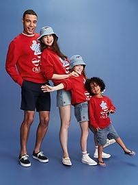 Image number 5 showing, Old Navy x Disney© Mickey Mouse Flag Logo-Graphic Crew-Neck Sweatshirt for Boys