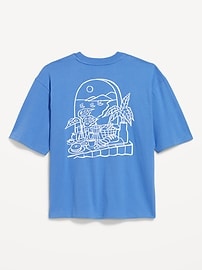 Image number 2 showing, Heavyweight Cropped Graphic T-Shirt