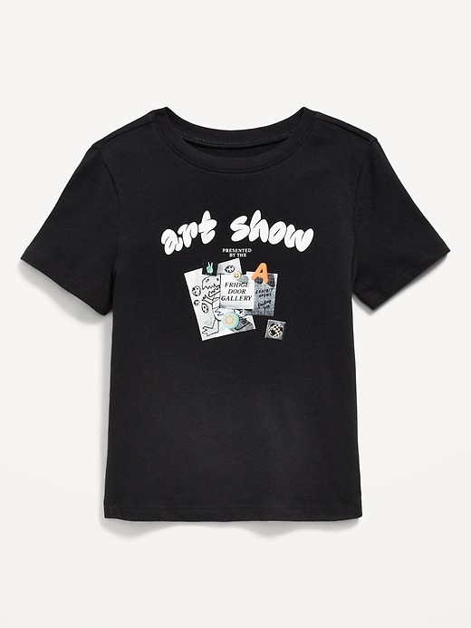 Image number 1 showing, Unisex Short-Sleeve Graphic T-Shirt for Toddler
