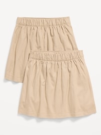 Image number 2 showing, School Uniform Pleated Skort 2-Pack for Girls