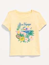 Image number 1 showing, Short-Sleeve Graphic T-Shirt for Girls