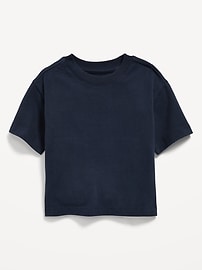 Image number 1 showing, Oversized Boxy T-Shirt for Toddler Boys