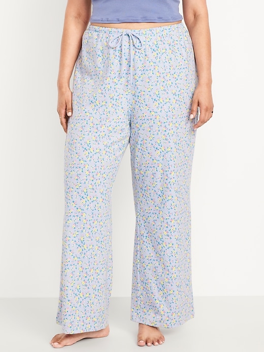 Image number 7 showing, High-Waisted Slouchy Lounge Pants