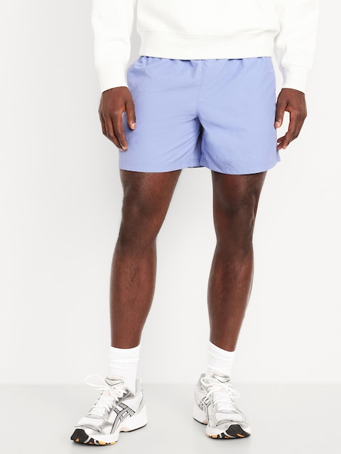 Explore Shorts -- 5-inch inseam - Water Lily