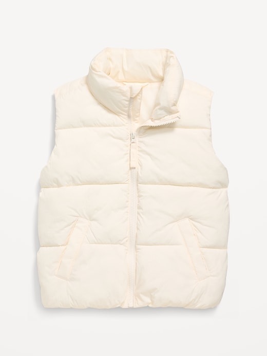Image number 2 showing, Water-Resistant Quilted Puffer Vest for Girls