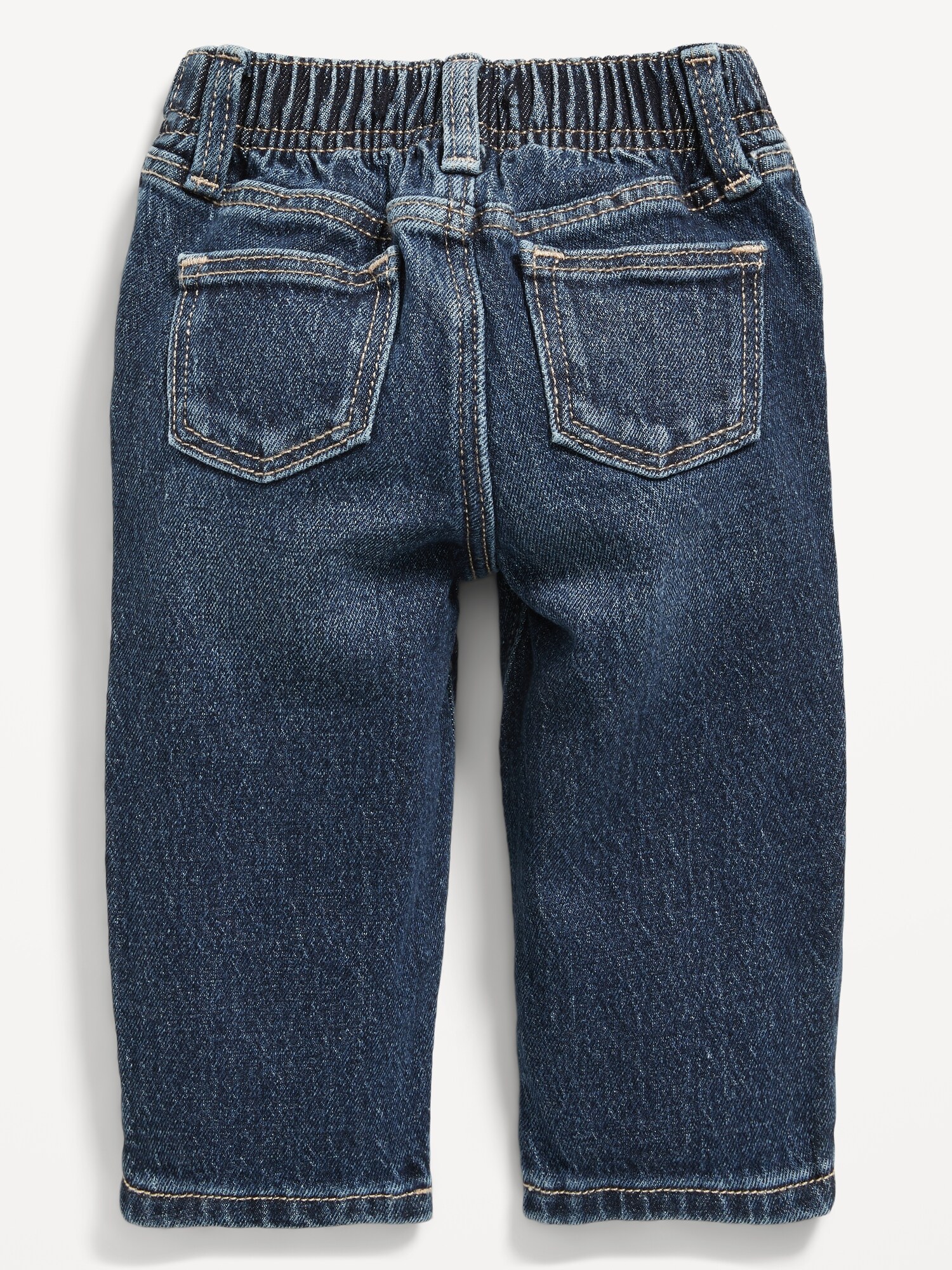 Джинсы Old Navy Loose Jeans для малышей, цвет: Тёмная варка — фото 2