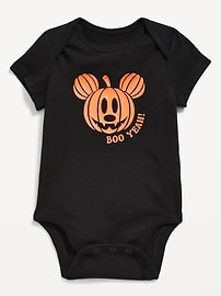 Image number 1 showing, Disney© Pumpkin Unisex Graphic Bodysuit for Baby