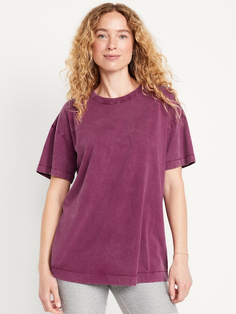 Oversized EveryWear Tunic T-Shirt - Madder Root