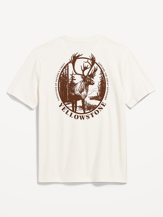Image number 2 showing, Graphic Crew-Neck T-Shirt