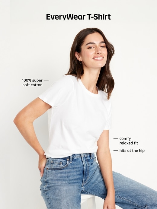 Image number 9 showing, EveryWear Crew-Neck Striped T-Shirt